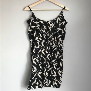 Black and white sundress